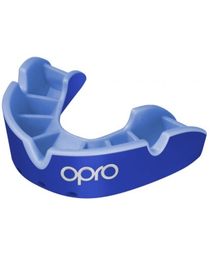 Opro Silver Match Level (10yrs - Adult) - Blue